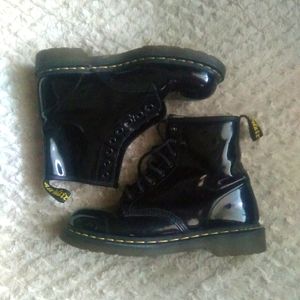 Doc Dr Martens Patent leather boots Size 10 US L